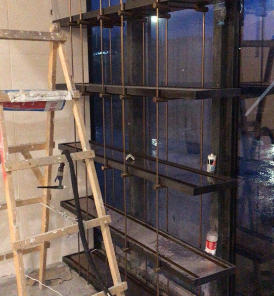 碧桂园展厅展架安装